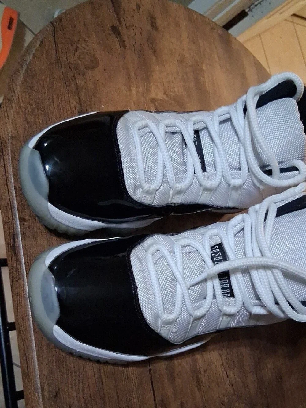Jordan Men’s Black/White High-Top Sneakers
